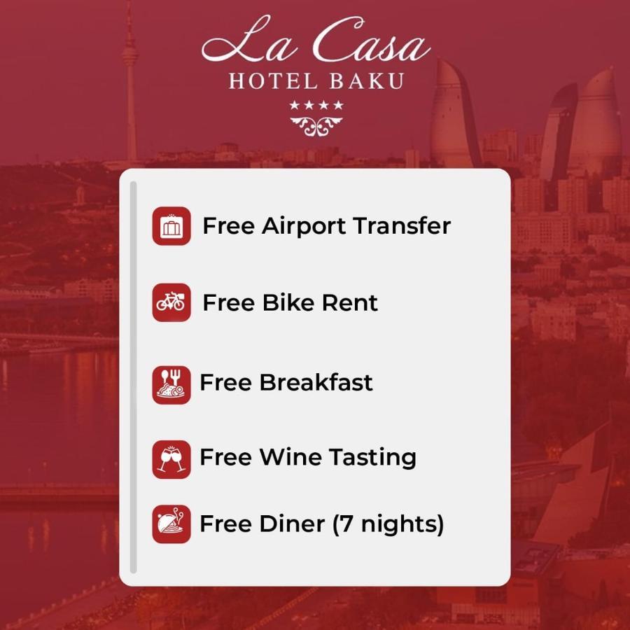 La Casa Baku Hotell Exteriör bild